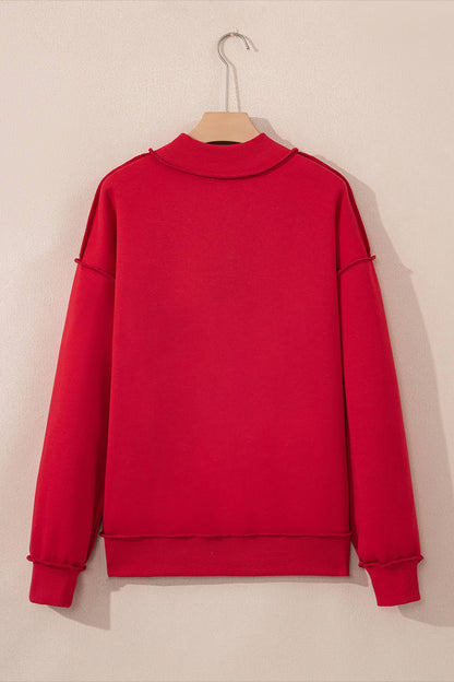 LAS Oversize Drop Shoulder Reversible Sweatshirt (S-XL)