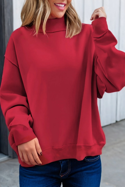 LAS Oversize Drop Shoulder Reversible Sweatshirt (S-XL)