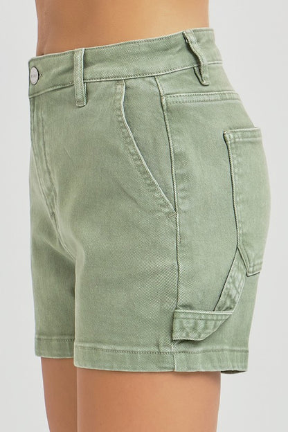 Risen Trailblazer Olive Utility Shorts