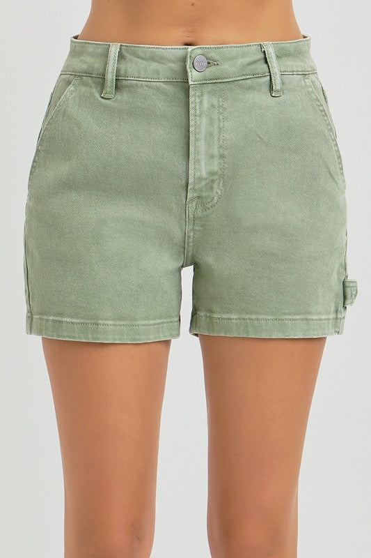 Risen Trailblazer Olive Utility Shorts